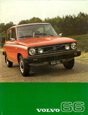 Volvo 66 GL Estate 1976-1977 UK Market Single Sheet Sales Brochure