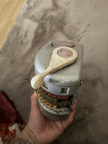 Old bus ticket machine - bus, almex