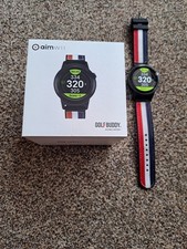 Golf Buddy Aim W11 GPS Golf Watch Boxed Hardly Used In Excellent Working Order