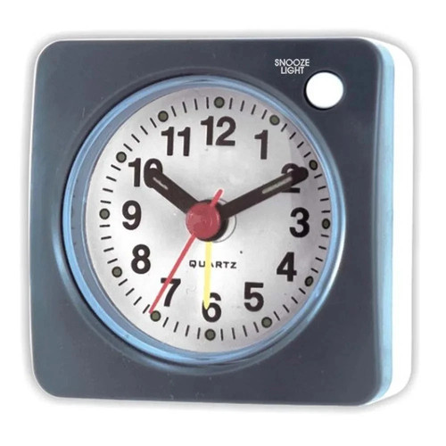 Quartz alarm clock with - quartz,