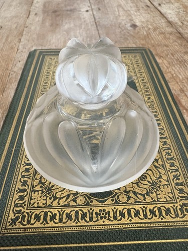 Vintage signed lalique flacon - vintage,