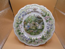 Brambly Hedge plate The