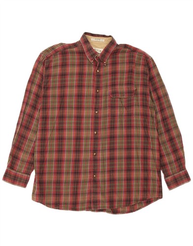 Orvis mens flannel shirt large - flannel,