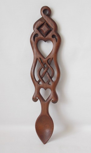 Vintage welsh wooden love - welsh,