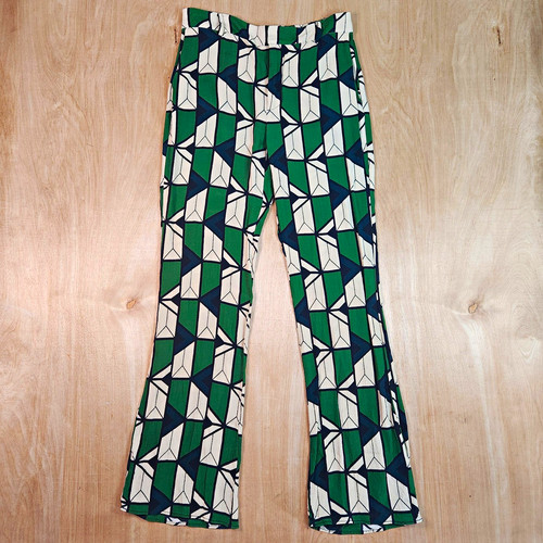 Zara womens green geometric - zara,