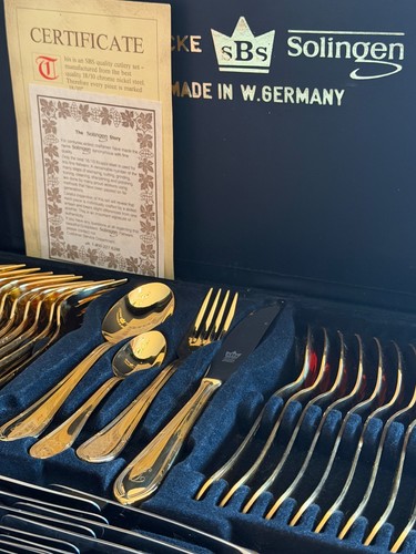 Gold plated solingen german - plated,
