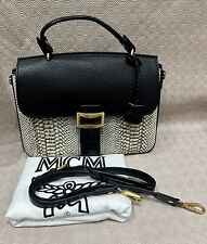 MCM Python Large Top Handle And Shoulder Bag- Limited Edition- RARE