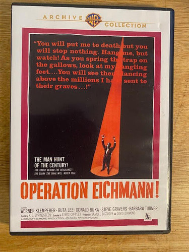 Operation eichmann - operation, (dvd,