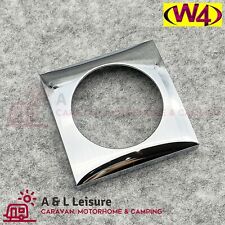 Genuine W4 Berker Single CHROME Surround - Faceplate Swift, Elddis, Lunar 21241
