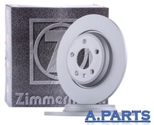 ZIMMERMANN 2X BRAKE DISCS