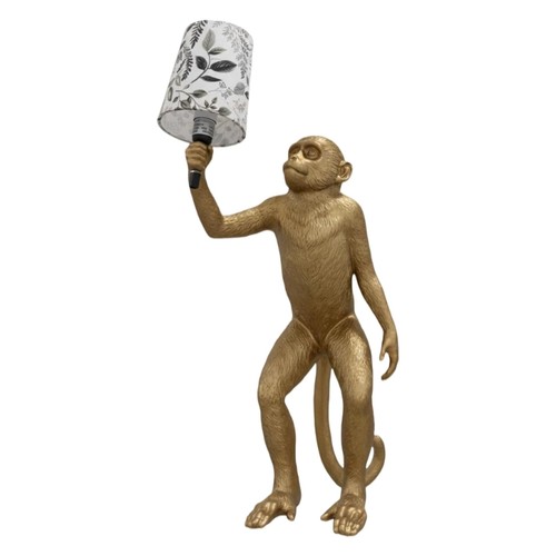 Decorative monkey lamp statue - decorative,