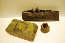 Lot Of Old Tin Cast Toy Tanks