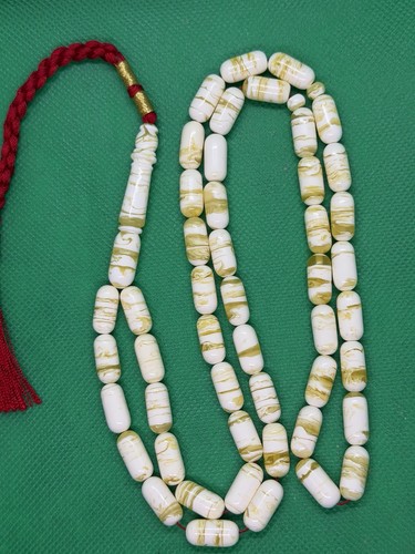 Amber succinate tiger tasbih - amber,
