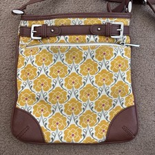 Clarks Small Leather Cross Body Bag Messenger Bag