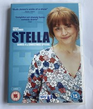 Stella Series 4 & Christmas Special DVD starring Ruth Jones - Free P&P
