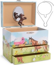 Jewelkeeper Horse Music Box &