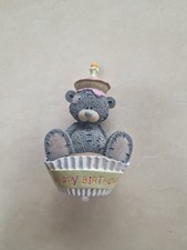 Me To You Bear Happy Birthday Ornament Figure 2006 Cupcake