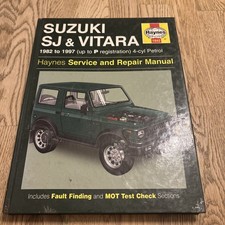 Haynes Suzuki SJ & Vitara