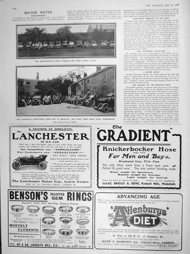 Original old antique print - antique,