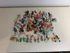 Random Selection Of Vintage Miniature Animals And Humans A Couple are britains 