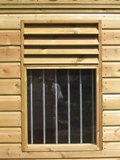 Stable window with perspex  + top vent