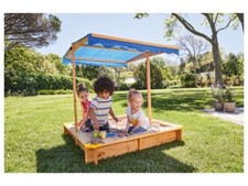 Large Wooden Sand Pit With