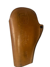 Vintage British military surplus(!) brown leather Walther PPk holster