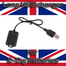 USB CHARGER  23CM long for CE4  EGO EVOD E CIG PEN VAPE SHISHA BATTERIES