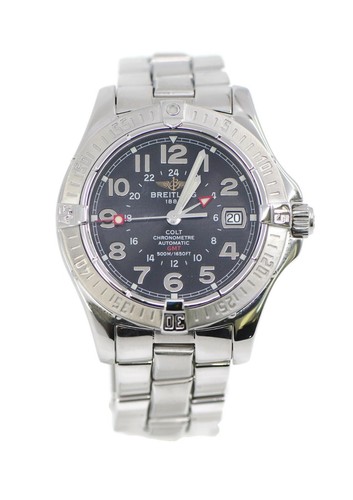 Breitling colt gmt stainless - colt,