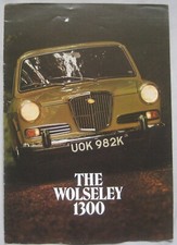 1971 Wolseley 1300 Brochure