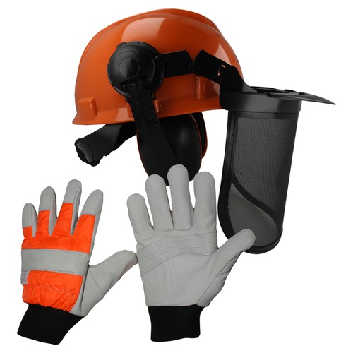 Chainsaw protection helmet - chainsaw,