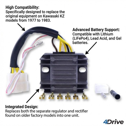 Voltage regulator rectifier - voltage,