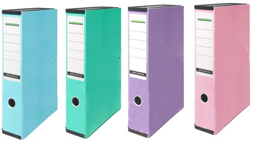 Foolscap box files secure - a4,