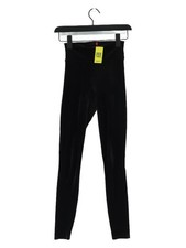 Spanx Women's Sports Bottoms UK 6 Black Polyester with Elastane Leggings