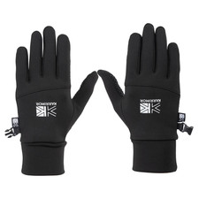 Mens Karrimor Thermal Lined Touch Screen Compatible Running Gloves - Black