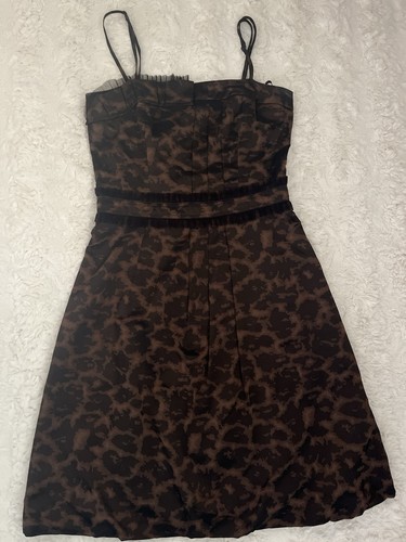 Vera mont leopard print mini - vera,