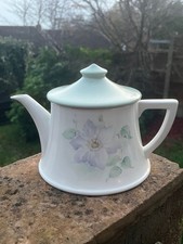 Portmeirion Seasons Flowers Clematis Large Tea Pot Excellent Condition