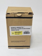 Konica Bizhub C3300i C3320i C3350i C4000i  Yellow Non OEM toner  TNP79/80/81