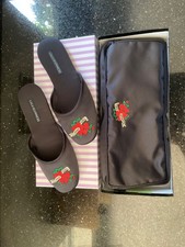 Lulu Guinness London New in box slippers