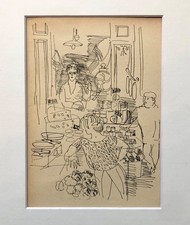 Raoul Dufy Drawing 1925 Print