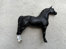 RARE Breyer Model Horse Resin North Light Wade England Black Morgan Classic