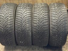 4X 205/55R16 91H M+S DUNLOP SP SPORT 3D 4/5/6mm Tread PART Worn TIRE DOT 2019