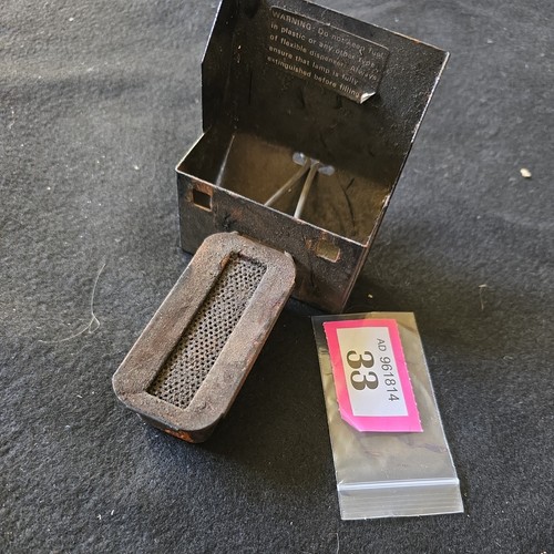 Mamod steam engine - scuttle, and