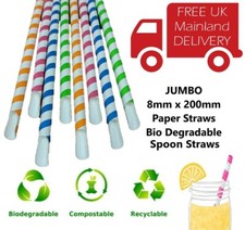 Spoon Straw Slush Milkshake
