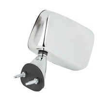 Ford Escort Mk2 NEW Chrome Finish Wing Mirror - Left Hand Side