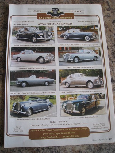 Fischer classic automobiles - pj,