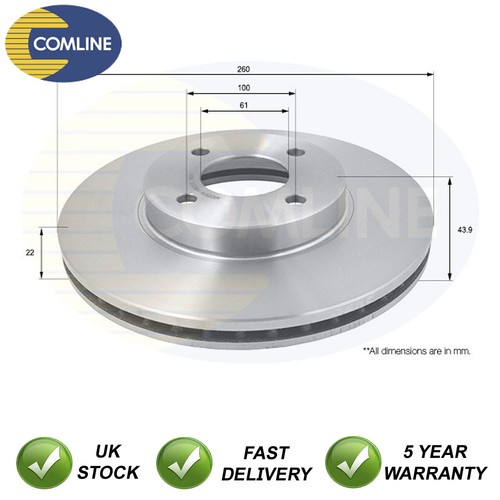 Brake disc front comline - brake,