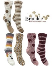 Bramble cosy socks fluffy - socks,