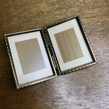 Etched Brass Picture Frame