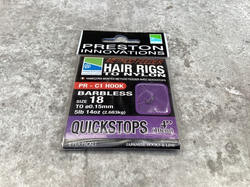 Preston method feeder - method, hair